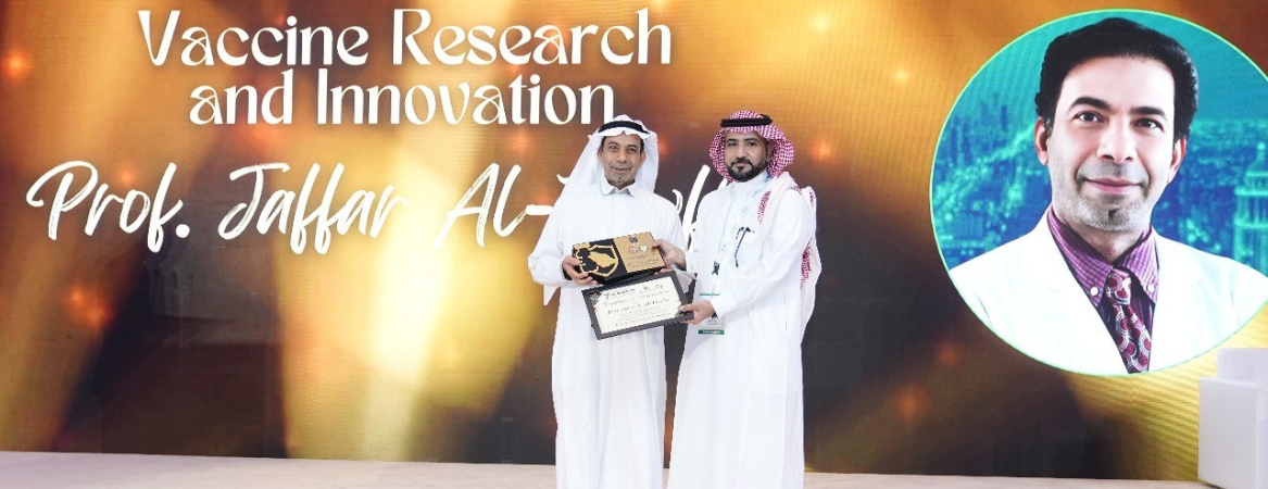 JHAH Infectious Diseases Expert Wins Saudi Vaccine Award For Research Into Coronavirus Variants And Hajj Safety