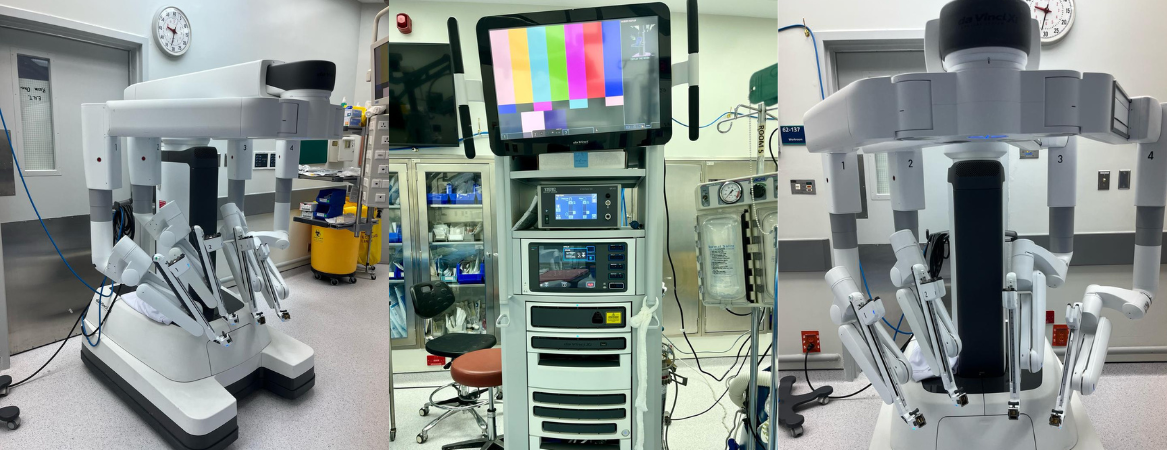 JHAH surgeon conducts first known robotic surgery of its kind in Saudi Arabia to treat colon cancer patient Dr. Haytham Sum